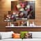 Designart - Bouquet of Blooming Peonies - Large Floral Wall Art Canvas